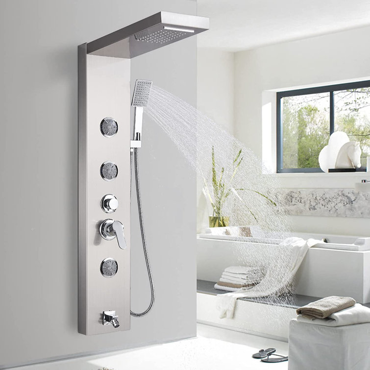 Shower panel deals systems